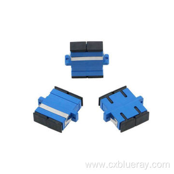 simplex or duplex hybrid fiber optic adapters